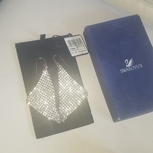 Vintage Chandalier Swarovski Earrings